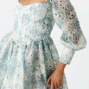 Bardot Lila Flounce Dress